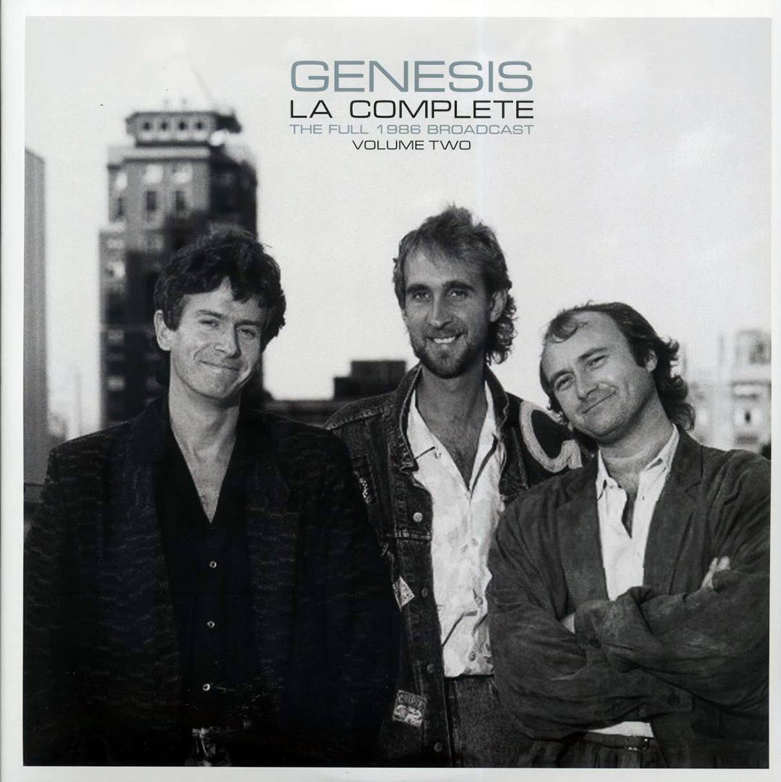 Genesis - LA Complete Volume 2: The Full 1986 Broadcast (2xLP) vinyl LP front cover