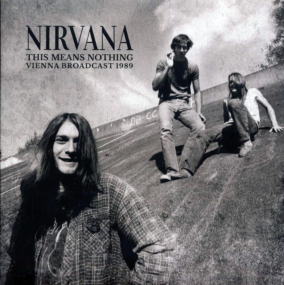Nirvana - This Means Nothing: Vienna Broadcast 1989 (2xLP) vinyl LP front cover