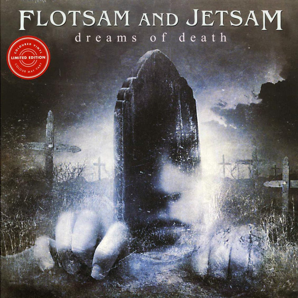 Flotsam & Jetsam - Dreams Of Death (ltd. ed.) (clear vinyl) vinyl LP front cover