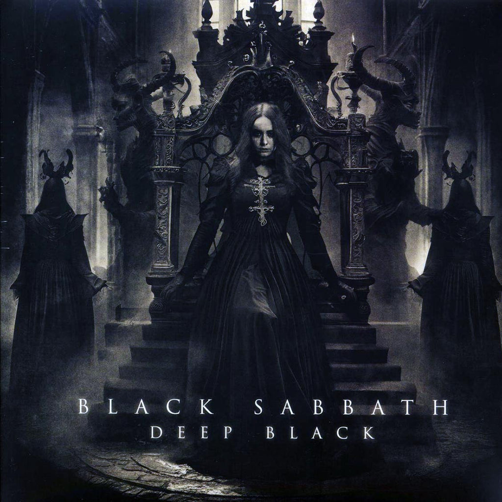 Black Sabbath - Deep Black: Live At Centrum, Worcester, MA, USA, November 4th 1983 (ltd. ed.) (2xLP) (red vinyl) vinyl LP front cover