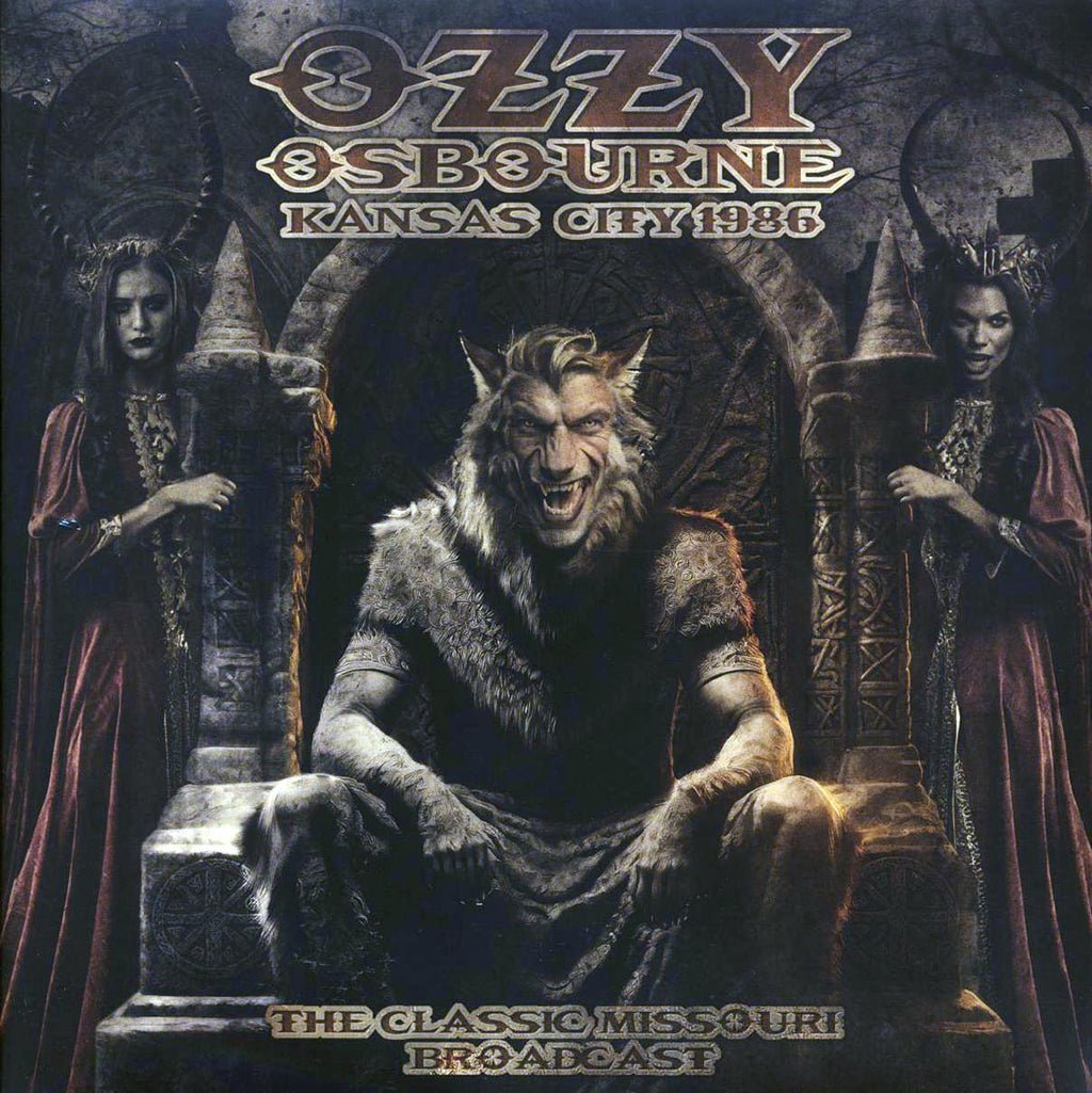 Ozzy Osbourne - Kansas City 1986: The Classic Missouri Broadcast (ltd. ed.) (2xLP) (white vinyl) vinyl LP front cover