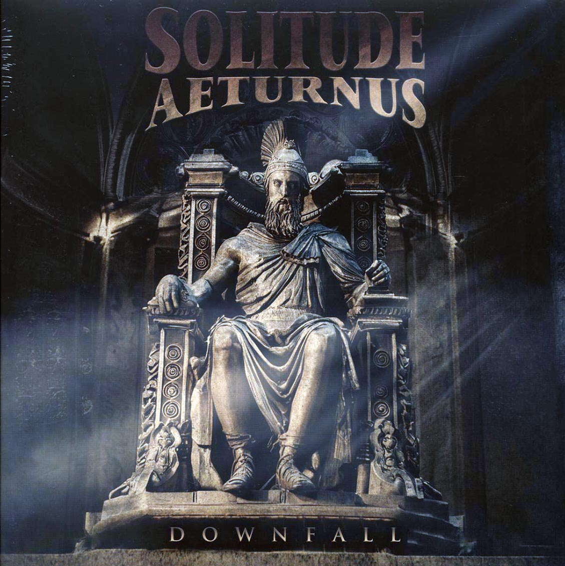 Solitude Aeturnus - Downfall (ltd. ed.) (red vinyl) vinyl LP front cover