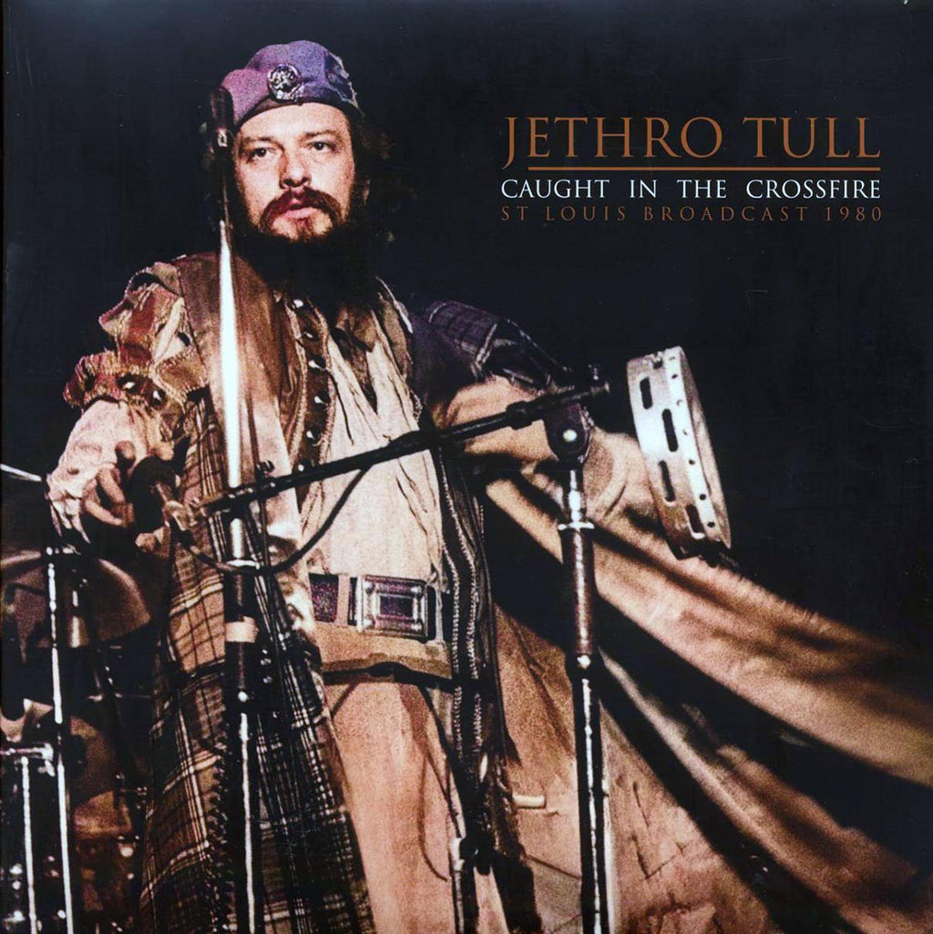 Jethro Tull - Caught In The Crossfire: St. Louis Broadcast 1980 (2xLP) vinyl LP front cover