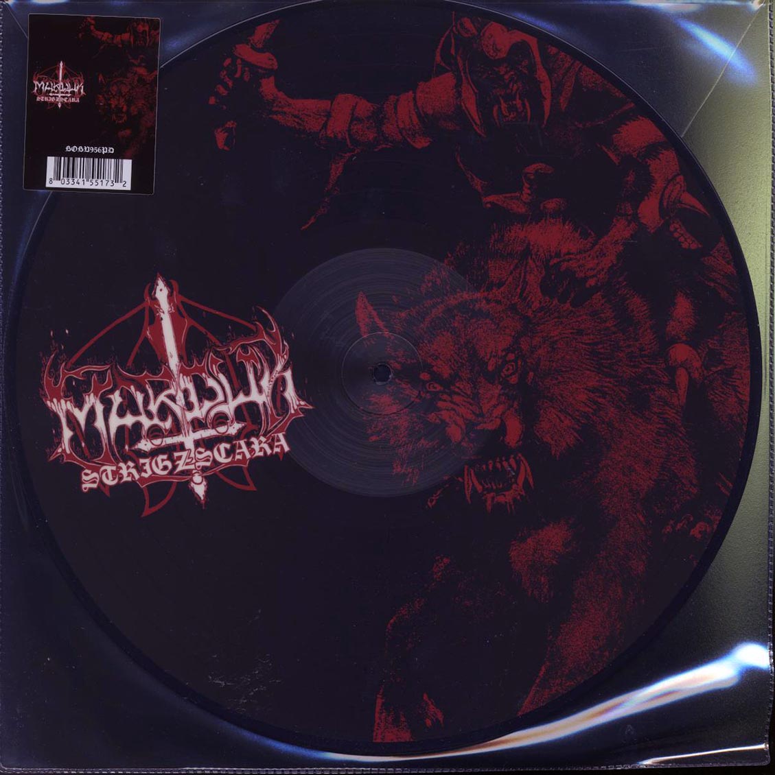 Marduk - Strigzscara (Warwolf) (ltd. ed.) (picture disc) vinyl LP front cover