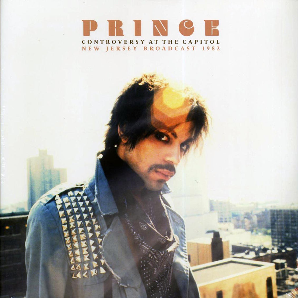 Prince - Controversy At The Capitol: New Jersey Broadcast 1982 (ltd. ed.) (2xLP) (clear vinyl) vinyl LP front cover