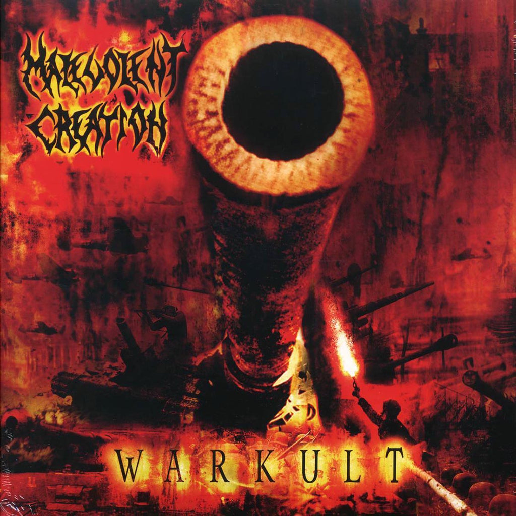 Malevolent Creation - Warkult (ltd. ed.) (red vinyl) vinyl LP front cover