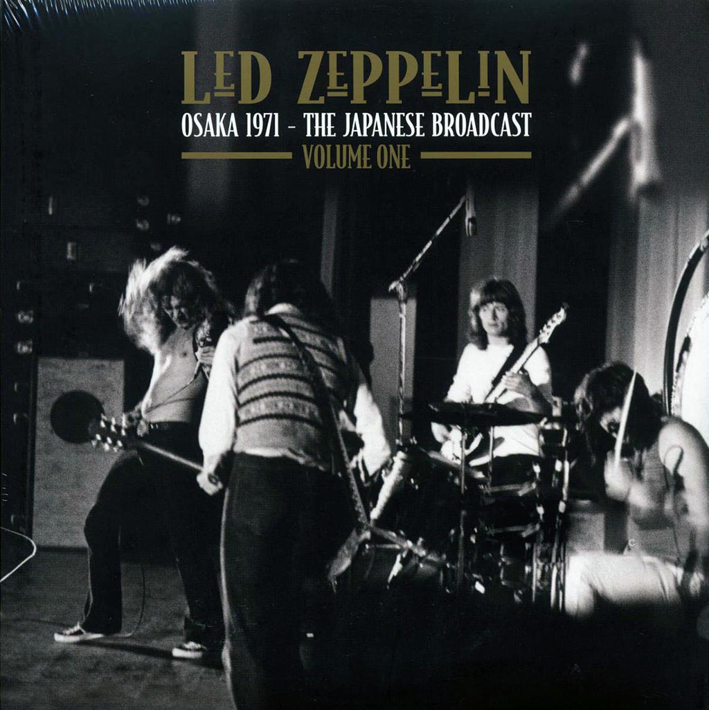 Led Zeppelin - Osaka 1971 Volume 1: The Japanese Broadcast (ltd. ed.) (2xLP) (clear vinyl) vinyl LP front cover