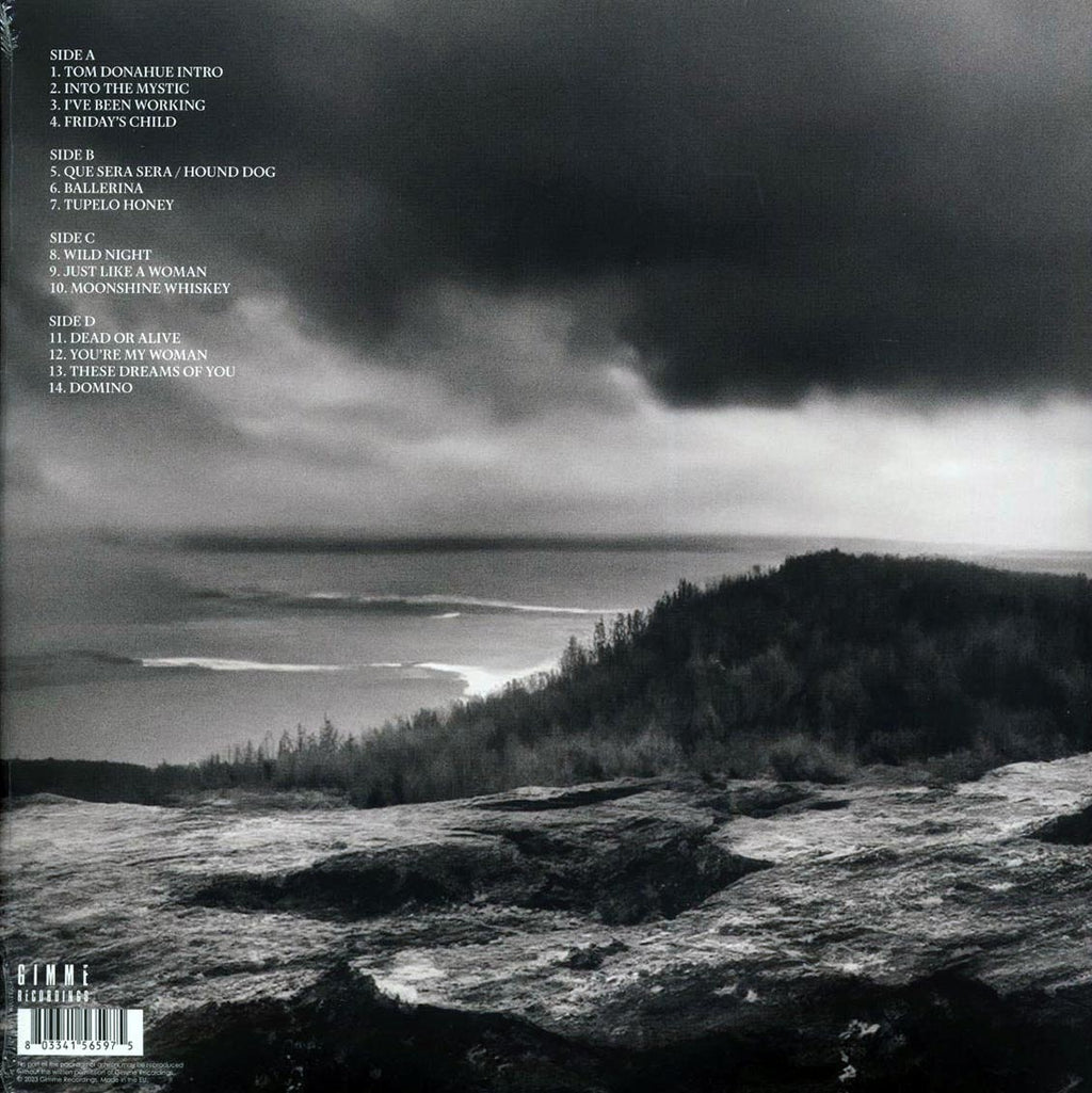 Van Morrison - Pacific High Studio 1971 Volume 1 (ltd. ed.) (2xLP) (clear vinyl) vinyl LP back cover