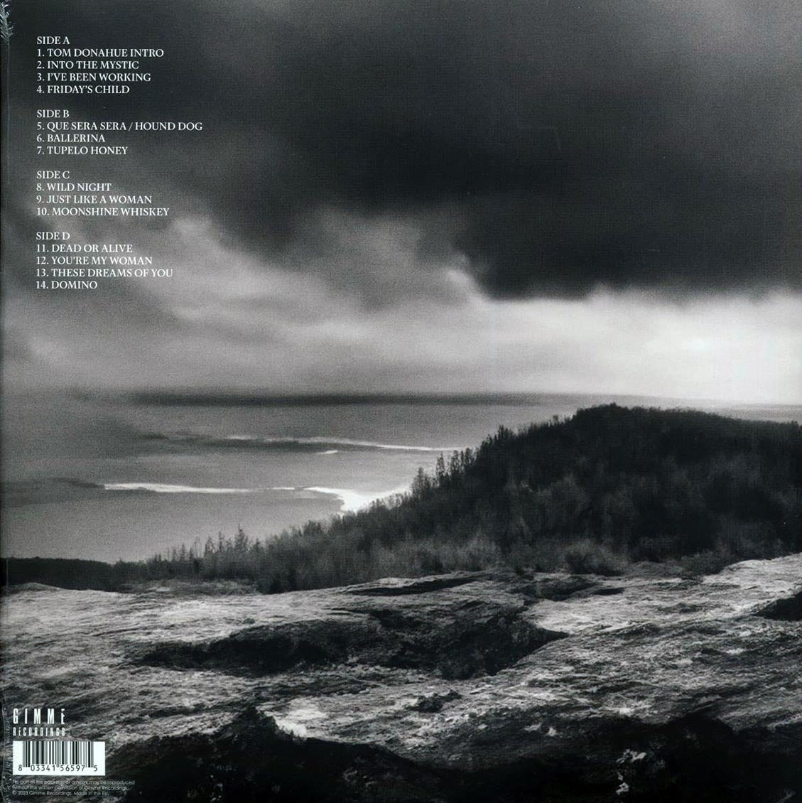 Van Morrison - Pacific High Studio 1971 Volume 1 (ltd. ed.) (2xLP) (clear vinyl) vinyl LP back cover