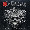 Six Feet Under - Death Rituals (ltd. ed.) (clear/black splatter vinyl) vinyl LP front cover