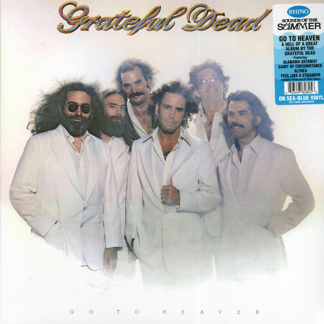 Grateful Dead - Go To Heaven (ltd. ed.) (sea blue vinyl) vinyl LP front cover