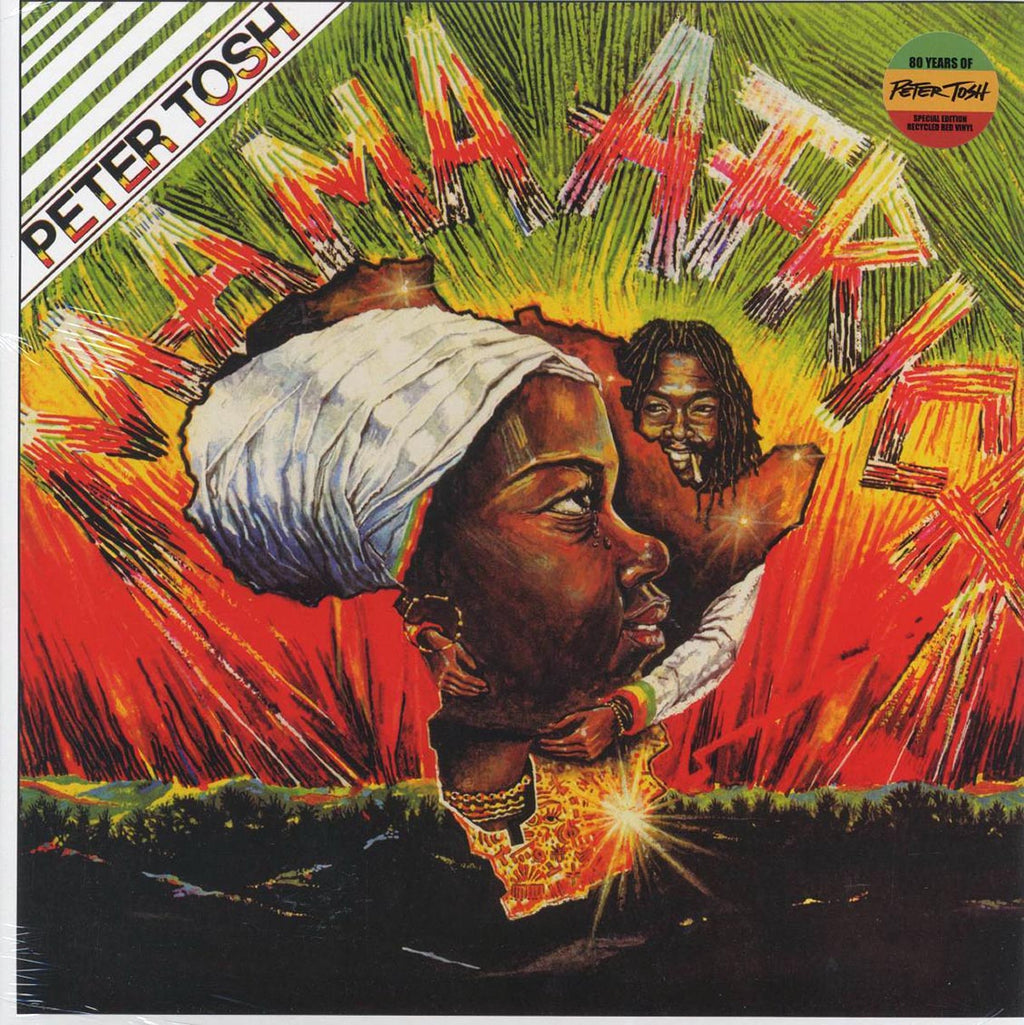 Peter Tosh - Mama Africa (ltd. ed.) (red vinyl) vinyl LP front cover