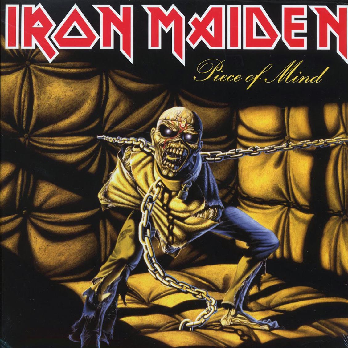 Iron Maiden - Piece Of Mind (remastered) vinyl LP front cover