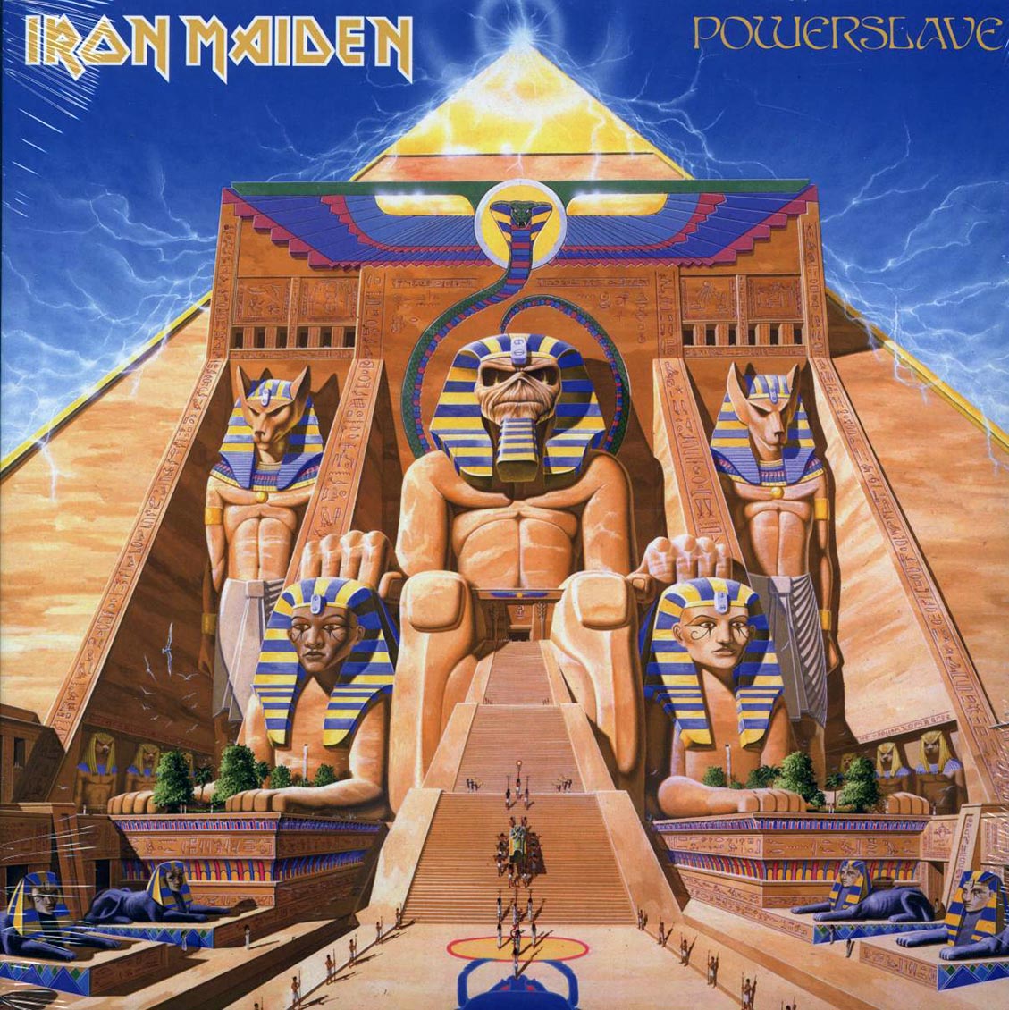 Iron Maiden - Powerslave (remastered) vinyl LP front cover