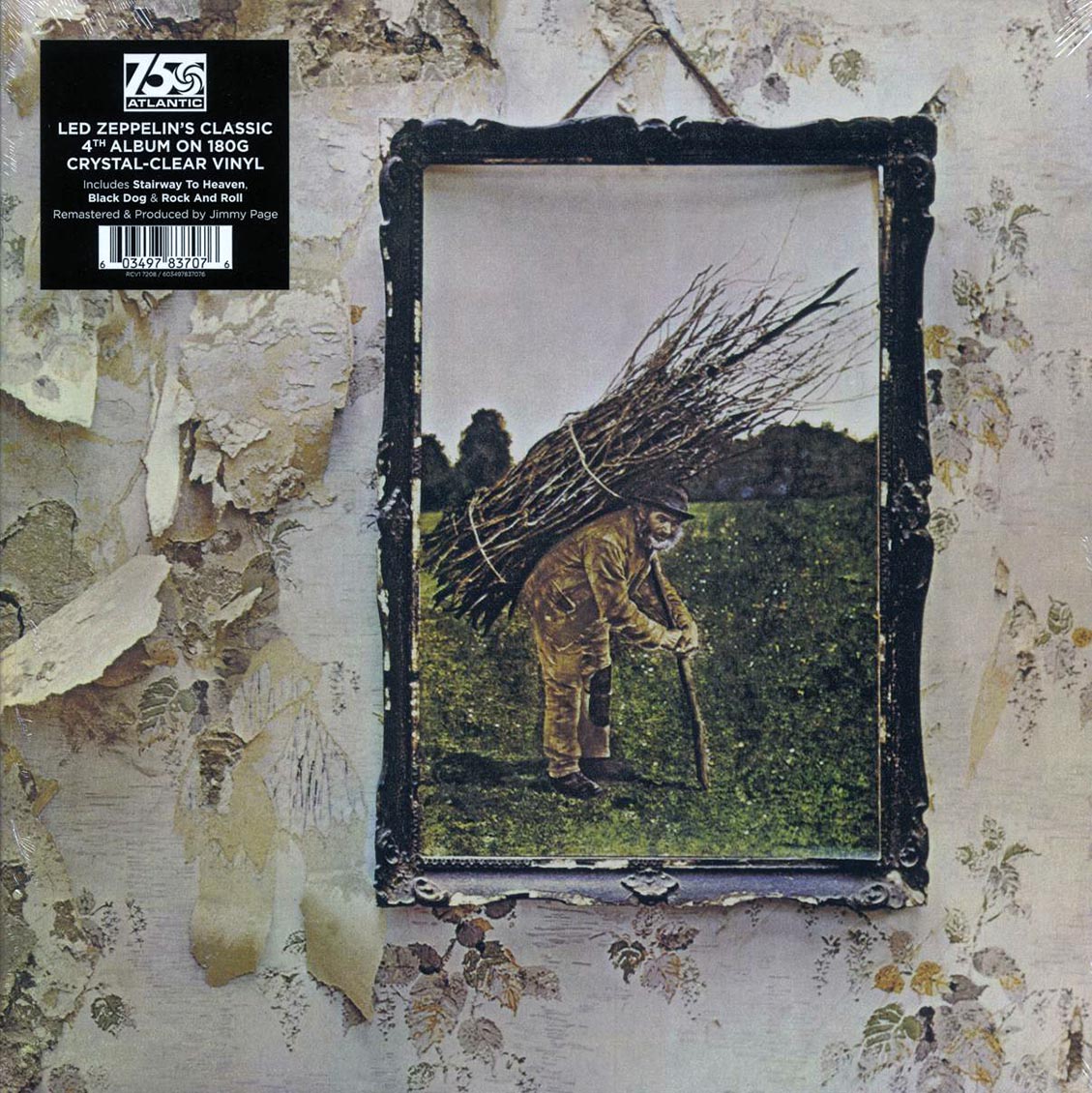 Led Zeppelin - Led Zeppelin IV (180g) (remastered) (clear vinyl) vinyl LP front cover