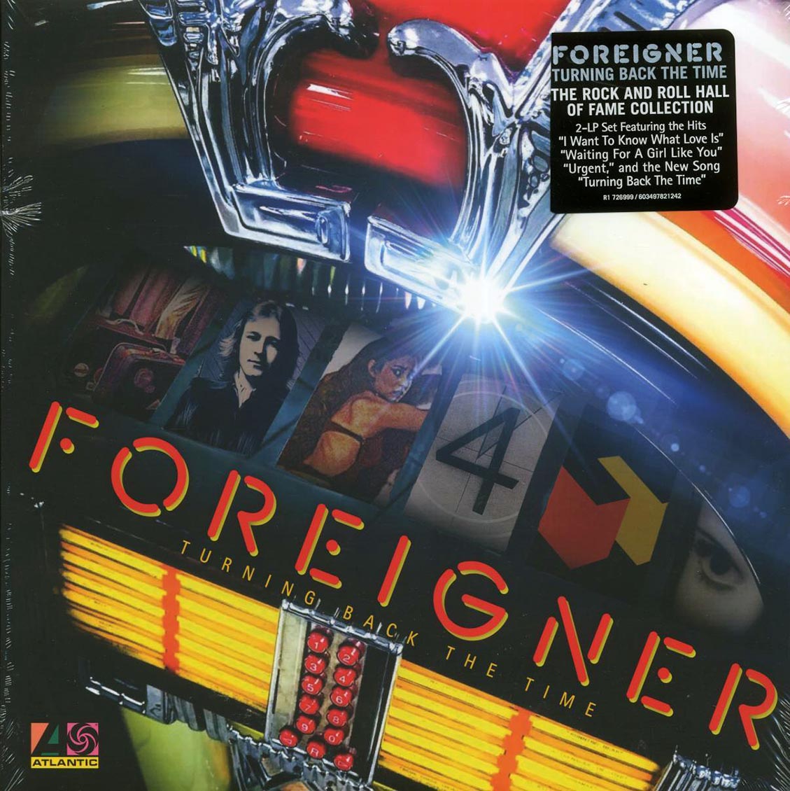 Foreigner - Turning Back The Time (2xLP) vinyl LP front cover