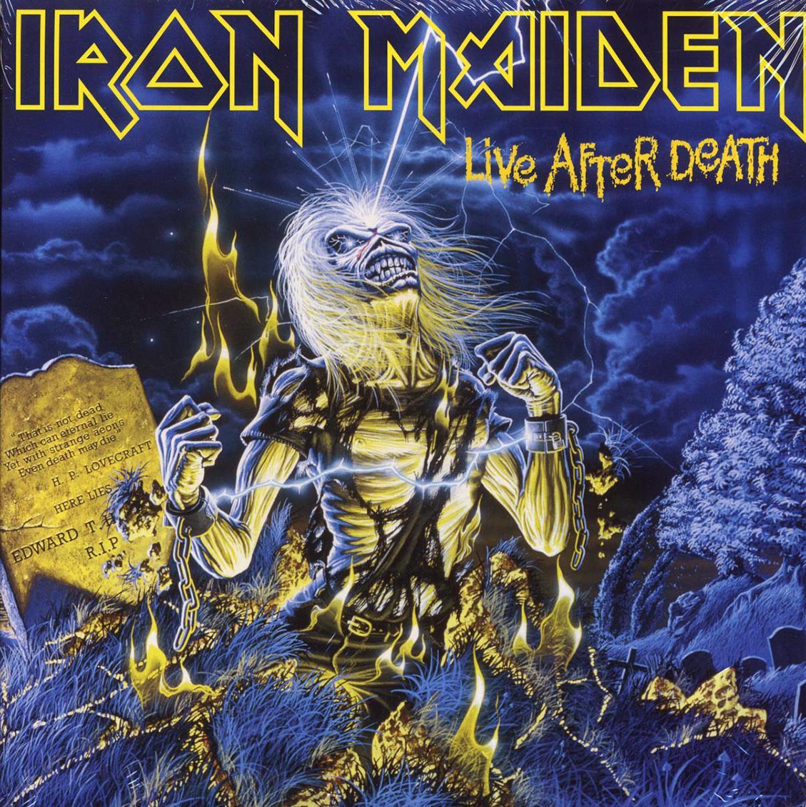 Iron Maiden - Live After Death (2xLP) vinyl LP front cover