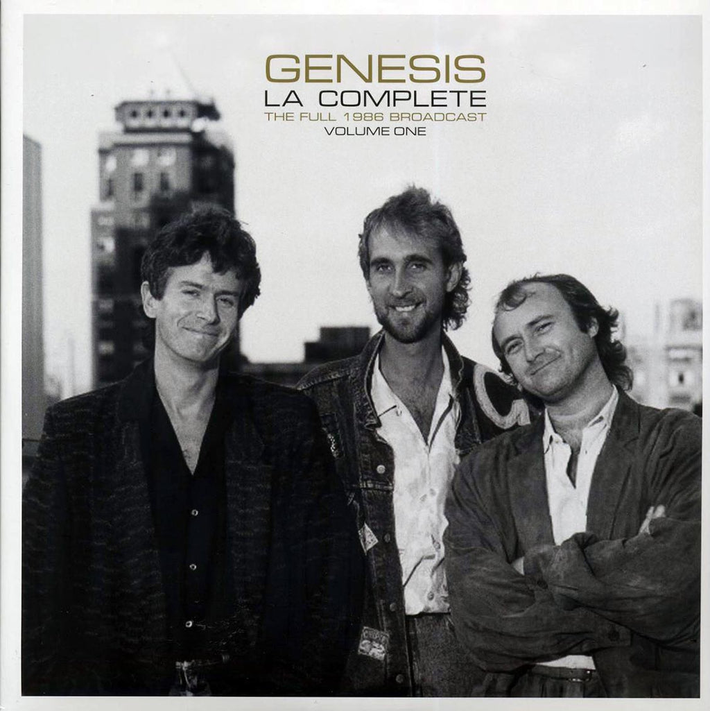Genesis - LA Complete Volume 1: The Full 1986 Broadcast (2xLP) vinyl LP front cover