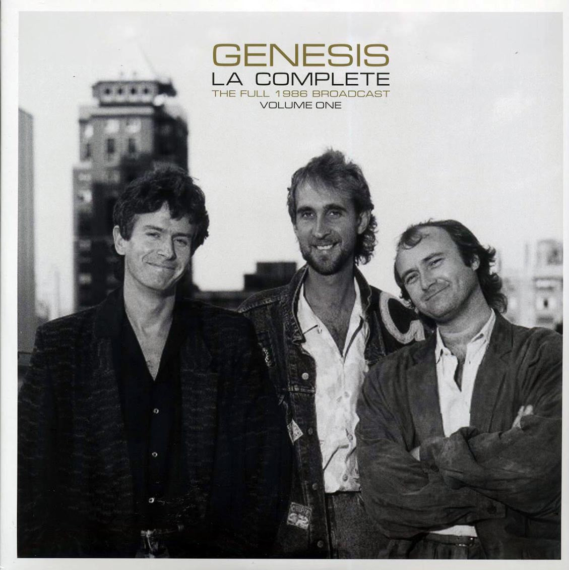 Genesis - LA Complete Volume 1: The Full 1986 Broadcast (2xLP) vinyl LP front cover