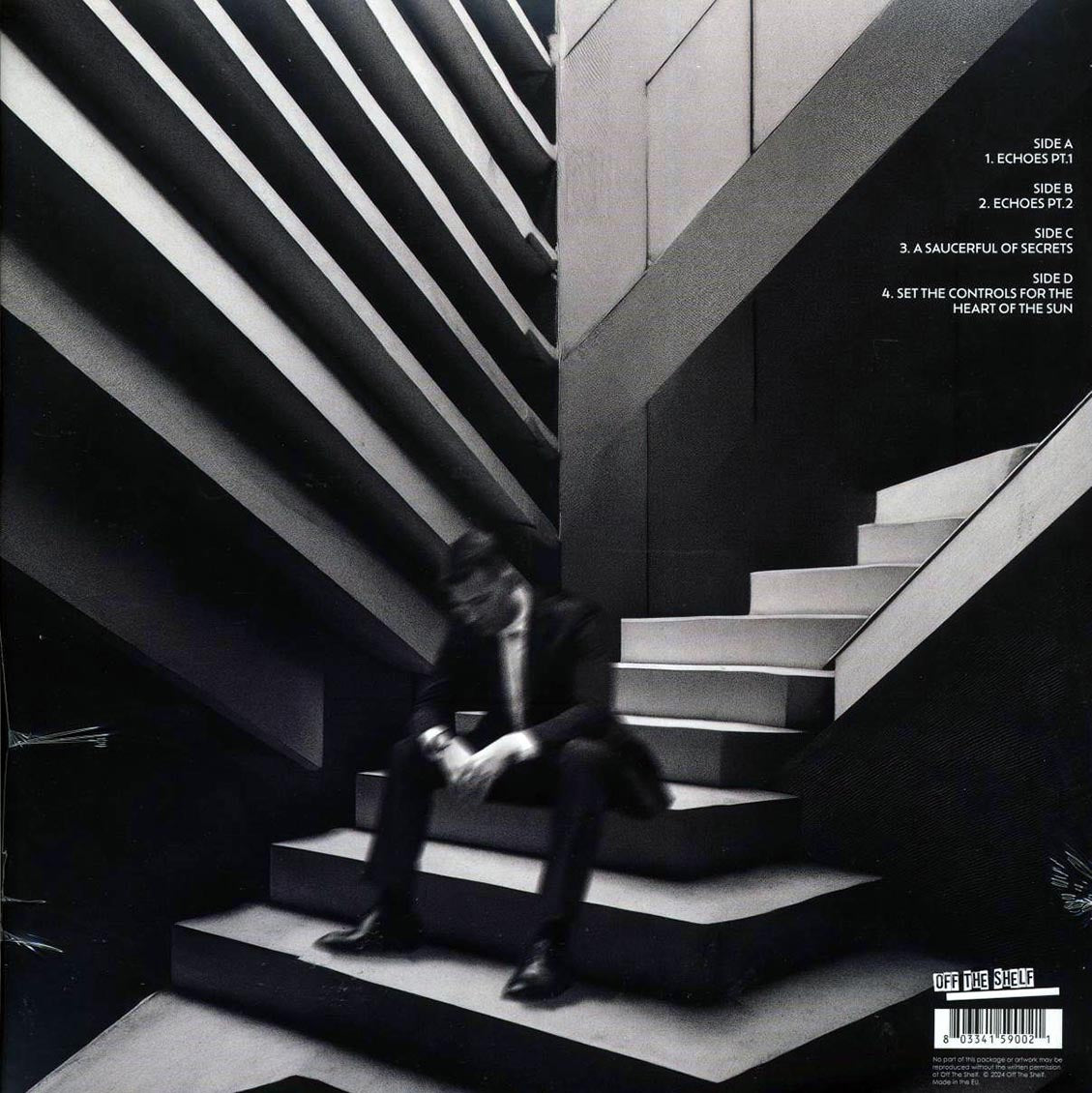 Pink Floyd - Say Goodbye To Hollywood Volume 2: LA Broadcast 1972 (ltd. ed.) (2xLP) (red vinyl) vinyl LP back cover