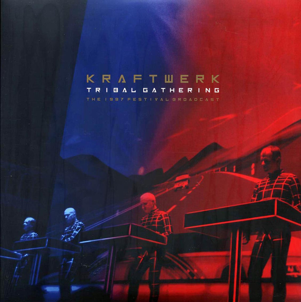 Kraftwerk - Tribal Gathering: The 1997 Festival Broadcast (2xLP) vinyl LP front cover