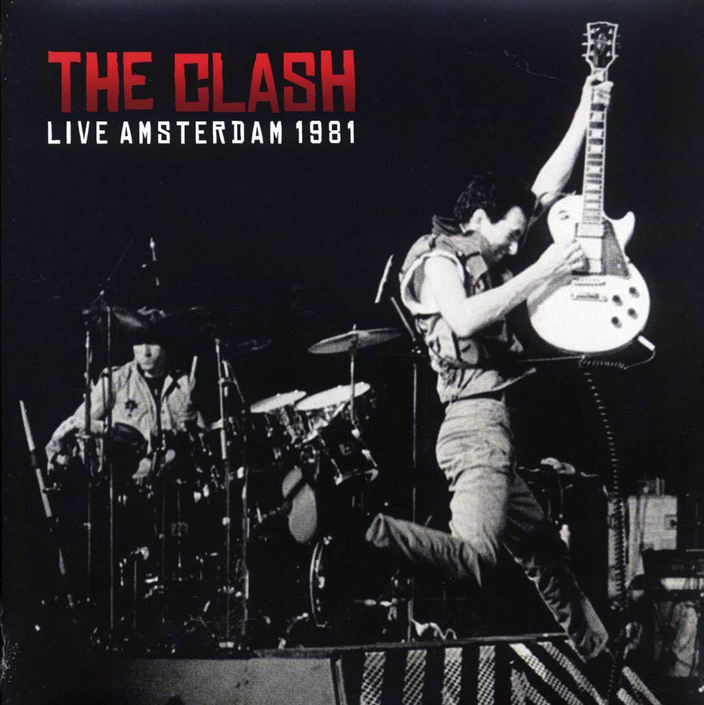 The Clash - Live Amsterdam 1981 (ltd. ed.) (2xLP) (clear vinyl) vinyl LP front cover