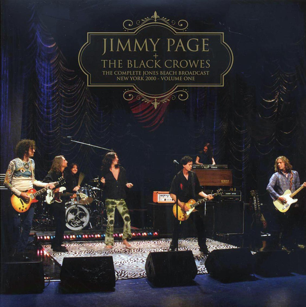 Jimmy Page, The Black Crowes - New York 2000 Volume 1: The Complete Jones Beach Broadcast (2xLP) vinyl LP front cover