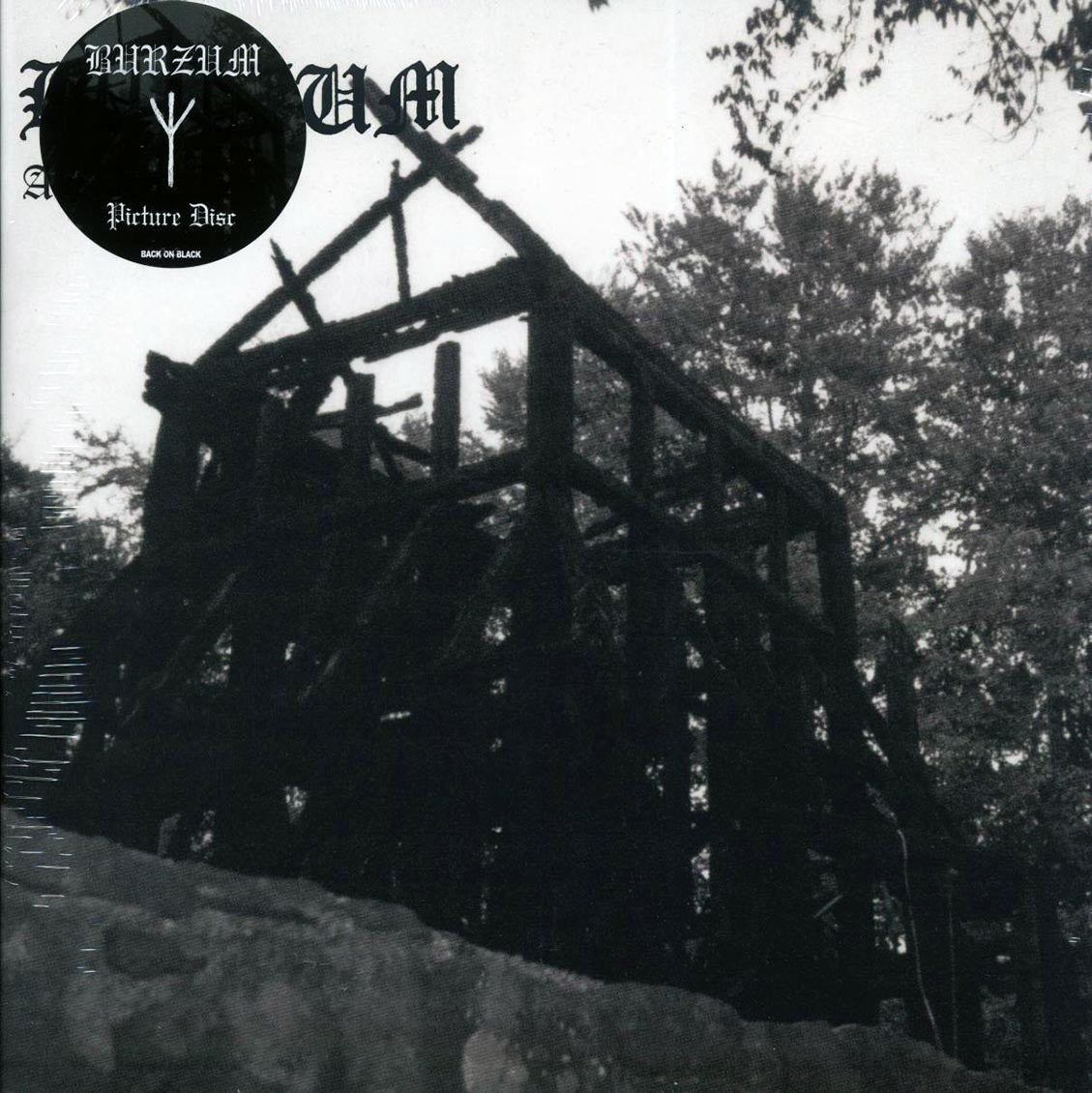 Burzum - Aske (ltd. ed.) (picture disc) vinyl LP front cover