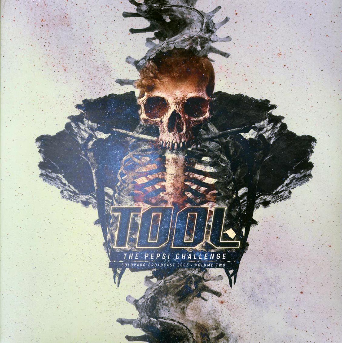 Tool - The Pepsi Challenge Volume 2: The Colorado Broadcast 2002 (ltd. ed.) (2xLP) (white vinyl) vinyl LP front cover