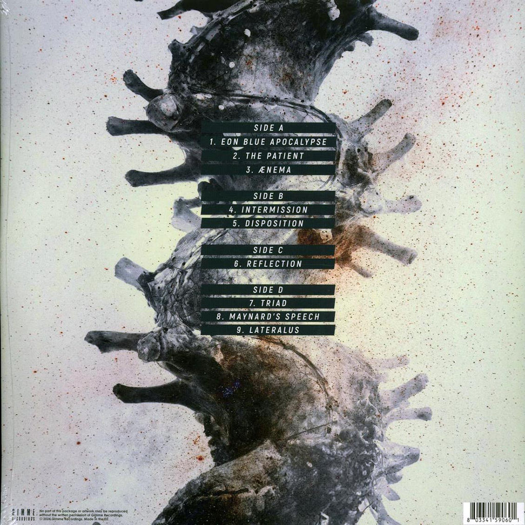 Tool - The Pepsi Challenge Volume 2: The Colorado Broadcast 2002 (ltd. ed.) (2xLP) (white vinyl) vinyl LP back cover