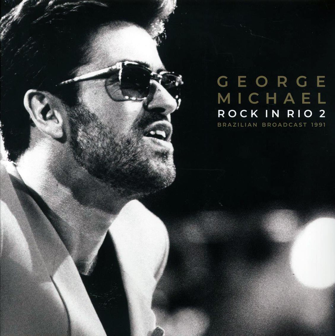 George Michael - Rock In Rio 2: Brazilian Broadcast 1991 (ltd. ed.) (2xLP) (clear vinyl) vinyl LP front cover