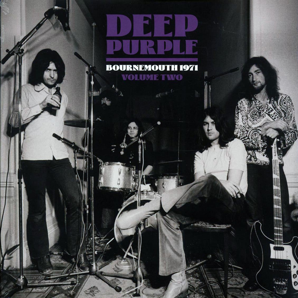 Deep Purple - Bournemouth 1971 Volume 2 (ltd. ed.) (2xLP) (purple vinyl) vinyl LP front cover