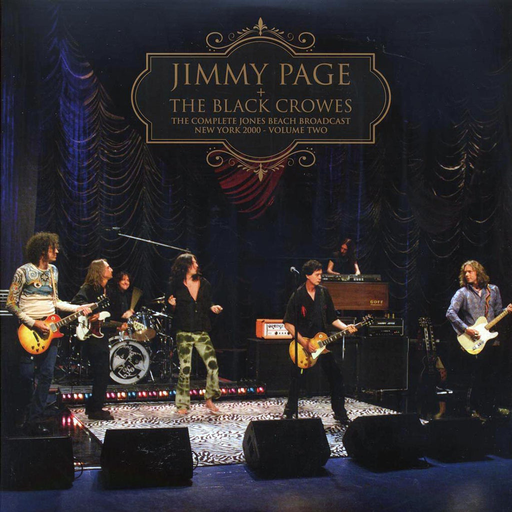 Jimmy Page, The Black Crowes - New York 2000 Volume 2: The Complete Jones Beach Broadcast (2xLP) vinyl LP front cover