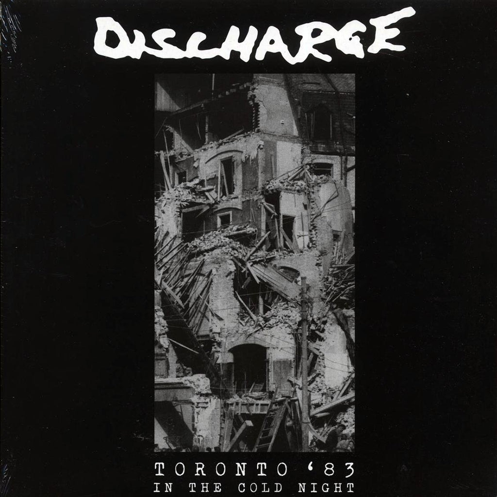 Discharge - Toronto '83: In The Cold Night (ltd. ed.) (white vinyl) vinyl LP front cover