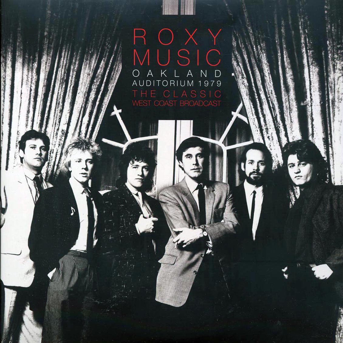 Roxy Music - Oakland Auditorium 1979: The Classic West Coast Broadcast (2xLP) vinyl LP front cover