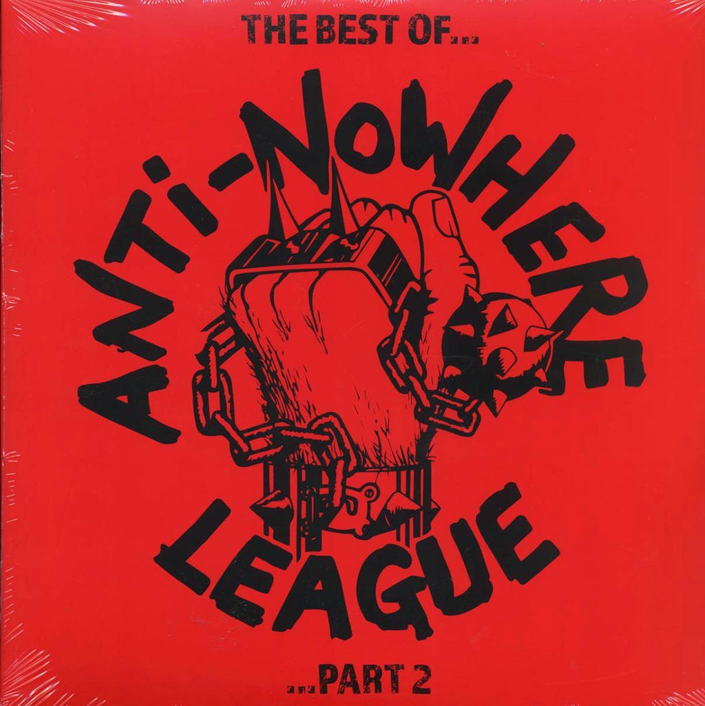 Anti-Nowhere League - The Best Of Anti-Nowhere League (ltd. ed.) (2xLP) (red vinyl) vinyl LP front cover