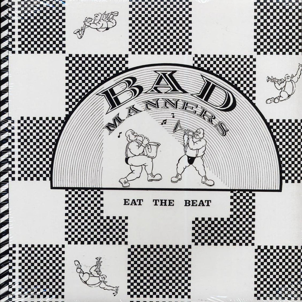 Bad Manners - Eat The Beat (ltd. ed.) (white vinyl) vinyl LP front cover