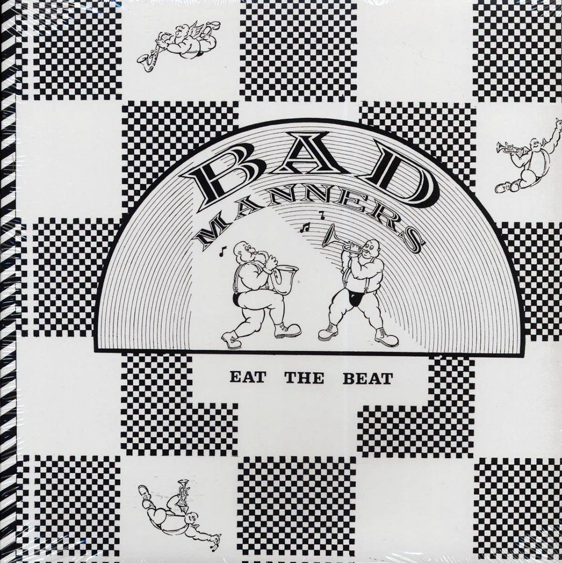 Bad Manners - Eat The Beat (ltd. ed.) (white vinyl) vinyl LP front cover