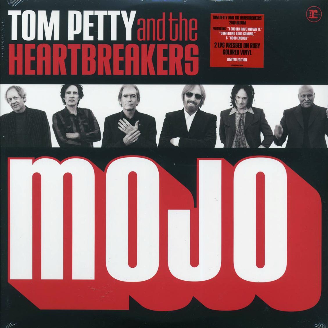 Tom Petty & The Heartbreakers - Mojo (ltd. ed.) (2xLP) (ruby vinyl) vinyl LP front cover