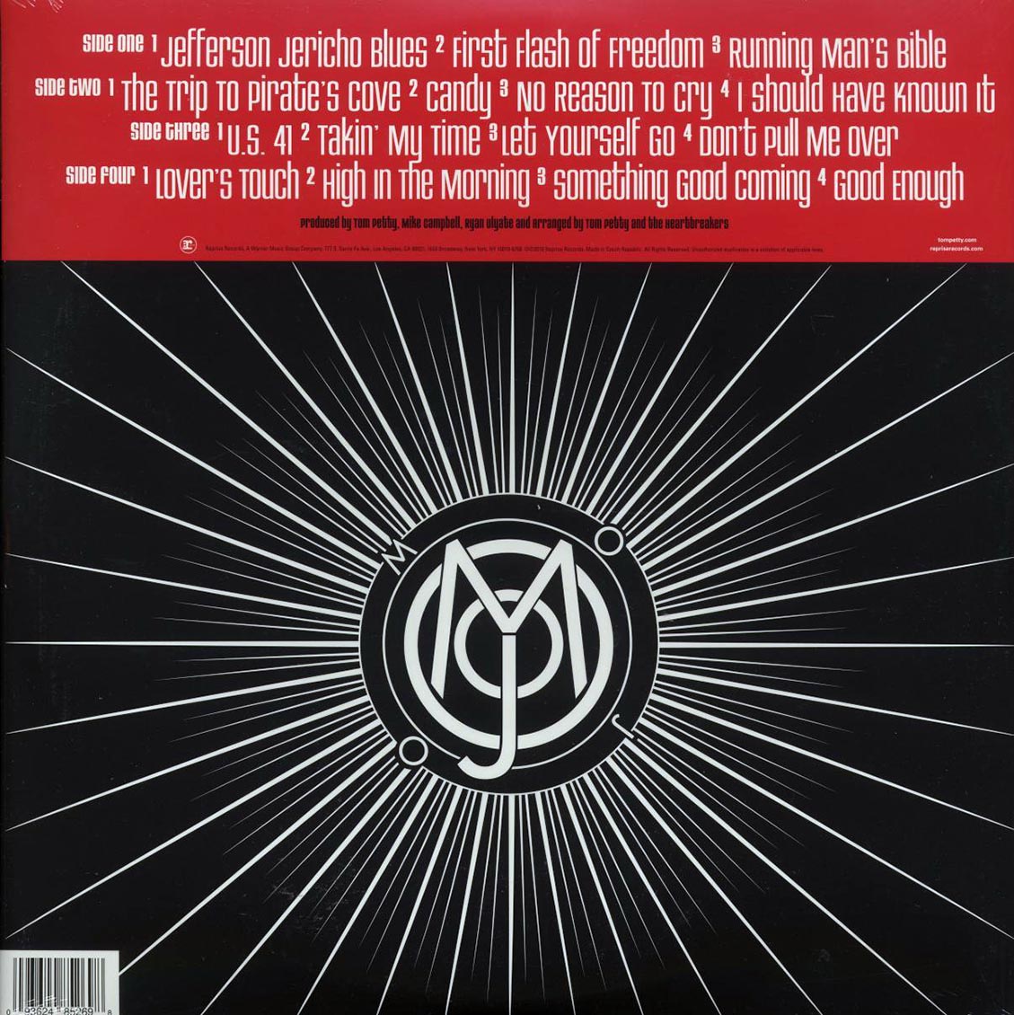 Tom Petty & The Heartbreakers - Mojo (ltd. ed.) (2xLP) (ruby vinyl) vinyl LP back cover