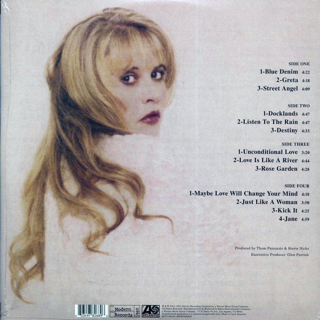 Stevie Nicks - Street Angel (ltd. ed.) (2xLP) (remastered) (red vinyl) vinyl LP back cover