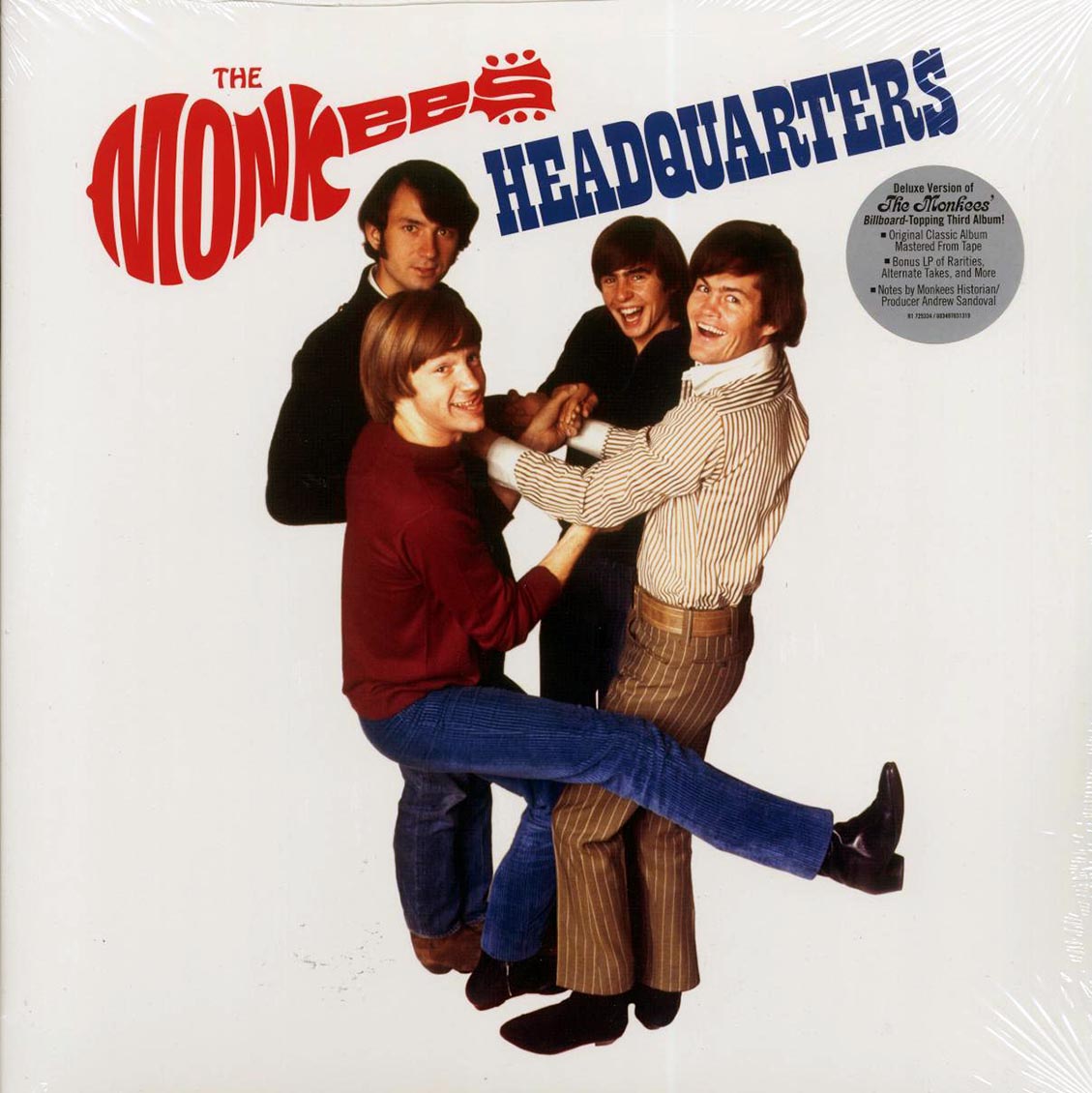 The Monkees - Headquarters (+13 bonus tracks) (ltd. ed.) (2xLP) vinyl LP front cover