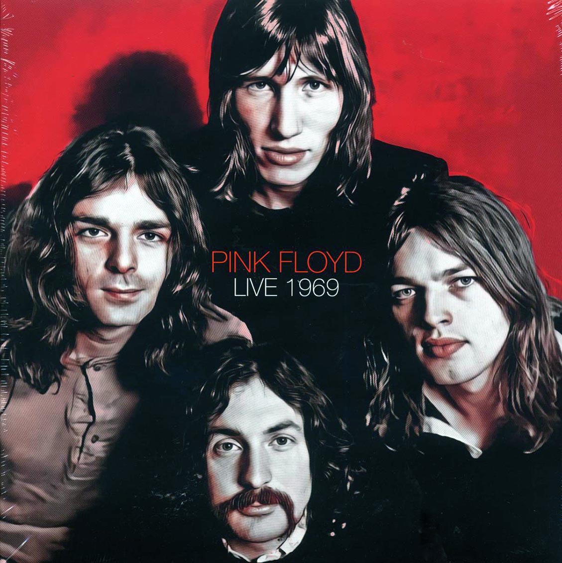 Pink Floyd - Live 1969 (ltd. ed.) (2xLP) (red vinyl) vinyl LP front cover