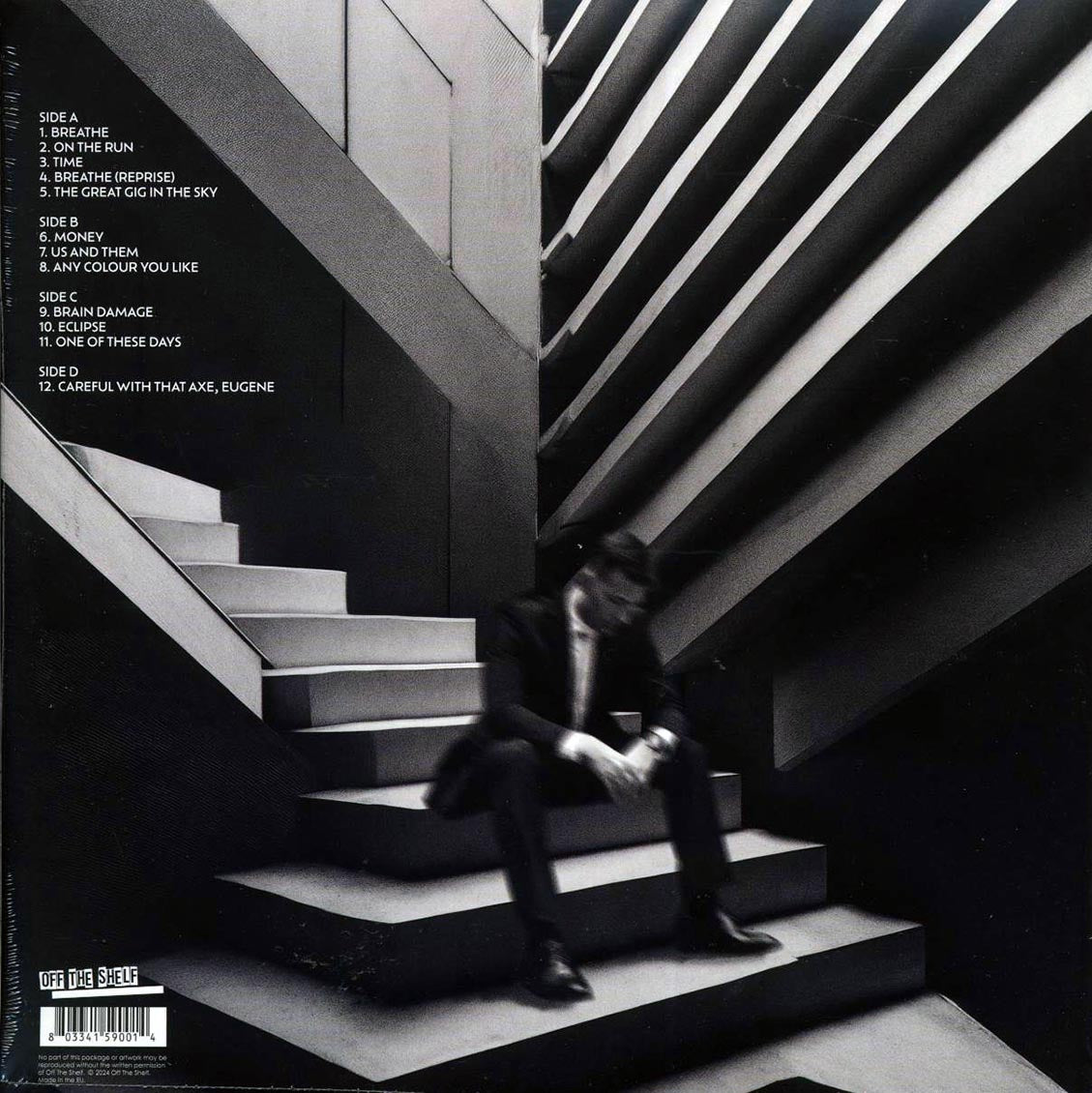 Pink Floyd - Say Goodbye To Hollywood Volume 1: LA Broadcast 1972 (2xLP) vinyl LP back cover