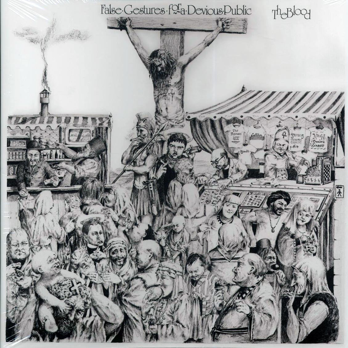 The Blood - False Gestures For A Devious Public vinyl LP front cover