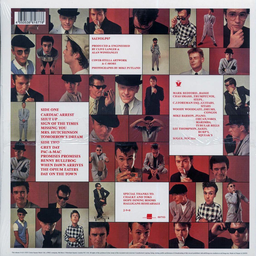 Madness - 7 (180g) vinyl LP back cover