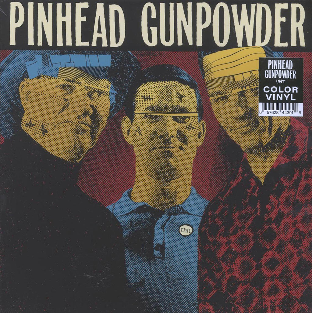 Pinhead Gunpowder - Unt (red vinyl) vinyl LP front cover