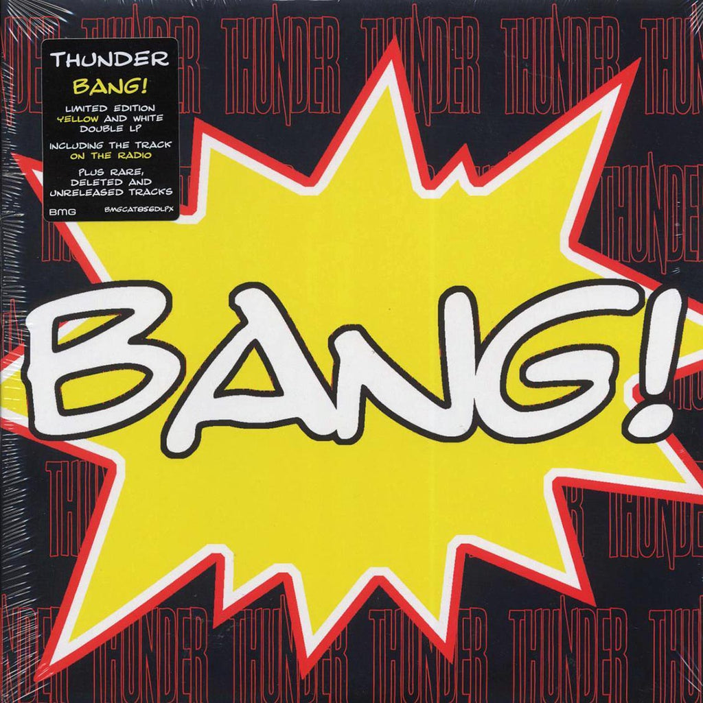 Thunder - Bang! (+bonus tracks) (ltd. ed.) (2xLP) (yellow/white vinyl) vinyl LP front cover
