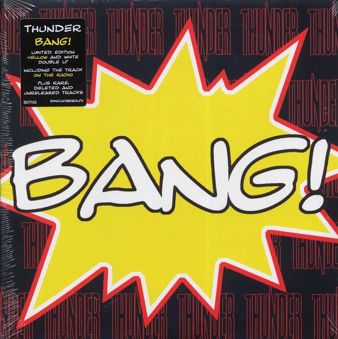 Thunder - Bang! (+bonus tracks) (ltd. ed.) (2xLP) (yellow/white vinyl) vinyl LP front cover