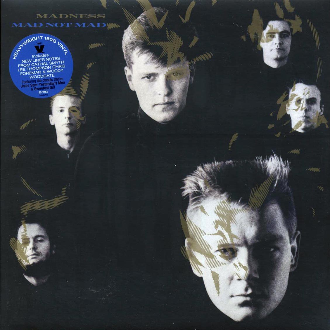 Madness - Mad Not Mad (180g) vinyl LP front cover
